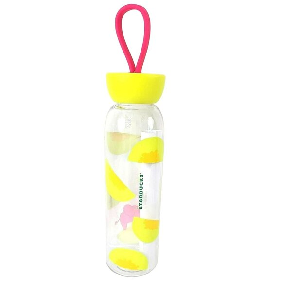 Starbucks Japan Summer 2023 Plastic Bottle Tumbler Lemon Animal 12oz USA SELLER - Picture 2 of 8